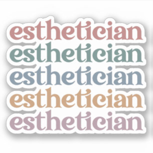 Sticker Cosmetologue esthétique