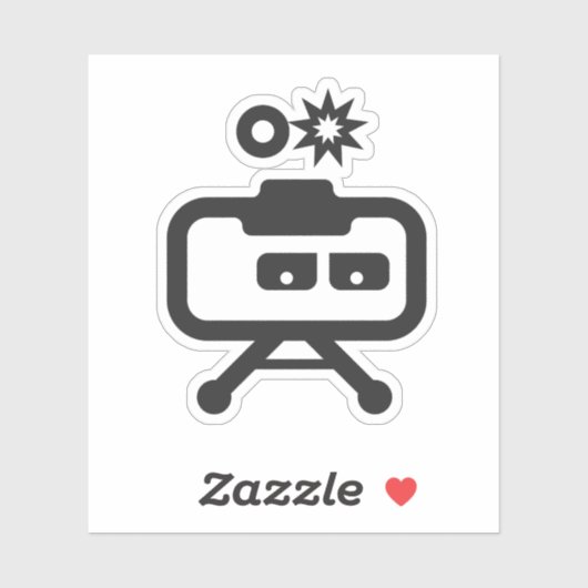 Sticker Cosmicity Logobot 3" Sticker, 6 ct. (Feuille)