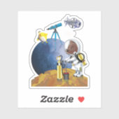 Sticker cosmos (Feuille)