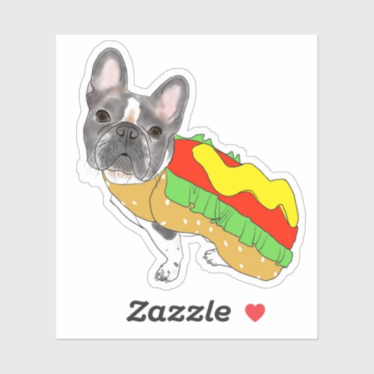 Sticker Costume d'Halloween d'Oreo (Feuille)