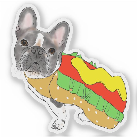 Sticker Costume d'Halloween d'Oreo (Devant)