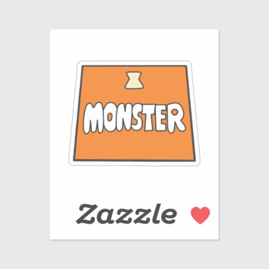 Sticker Costume Pikamee, Monstre (Feuille)