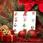Sticker Cosy Christmas Gift Tags Aquarelle 11 pc Set<br><div class="desc">Élevez votre cadeau de Noël avec nos drapeaux cadeaux de Noël Cosy Watercolor Set. Ces autocollants taillés sur mesure sont parfaits pour ajouter une touche personnelle à vos cadeaux. L'ensemble comprend 11 autocollants, dont l'un peut être personnalisé avec une photo de votre choix sur le cadre en forme de maison...</div>