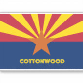 Sticker Cottonwood Arizona (Devant)