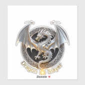 Sticker Couche de dragon (Feuille)