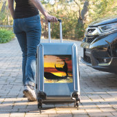 Sticker Couché de soleil de sirène #2 (Valise Insitu)