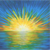 Sticker Coucher de soleil (Devant)