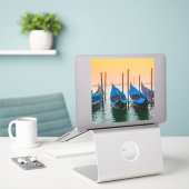 Sticker Coucher de soleil à Venise (Ordinateur portable sur le bureau)