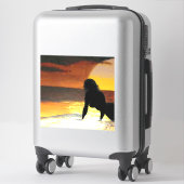 Sticker Coucher de soleil de la sirène #1 (Sur valise)
