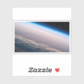 Sticker Coucher De Soleil Orbital Au Large De La Côte De C (Feuille)