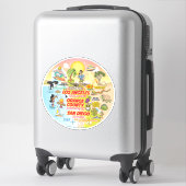 Sticker Coucher de soleil SoCal (Sur valise)