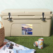 Sticker Coucher de soleil sur le Canal Grande (Glacière)