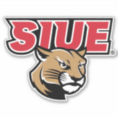 Sticker Cougars de SIUE (Devant)