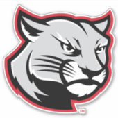 Sticker Cougars de SIUE (Devant)