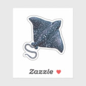 Sticker couleur de rayon d'arrêt (Feuille)