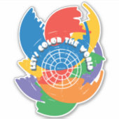 Sticker Couleur du monde (Devant)