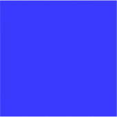 Sticker Couleur solide bleu néon (Devant)