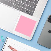 Sticker Couleur solide rose Baker-Miller (Ordinateur portable avec iPhone)