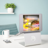 Sticker Couleurs d'automne (Ordinateur portable sur le bureau)