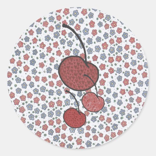 Sticker Country Cherries (Devant)