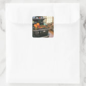 Sticker Country Wood Stove (Sac)