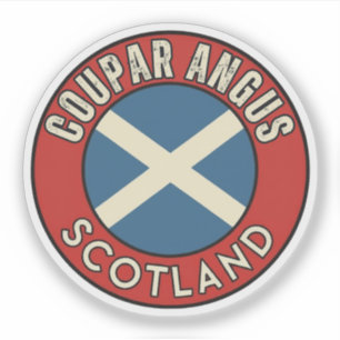 Sticker Coupar Angus, Écosse