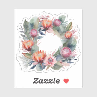 Sticker coupé de la couronne Protea