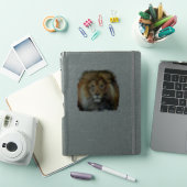 Sticker Coupe de l'autocollant de lion gras (Couverture iPad)
