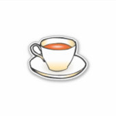 Sticker Coupe de thé (Devant)