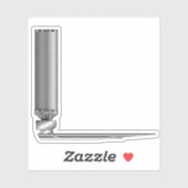 Sticker Coupe de vinyle de lame Miller (Feuille)