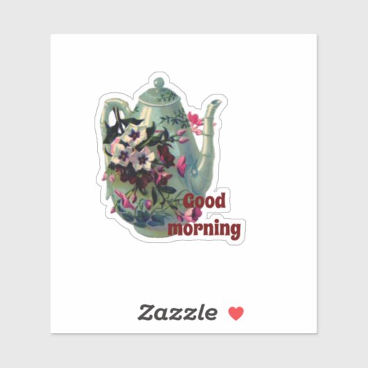 Sticker Coupe du matin (Feuille)