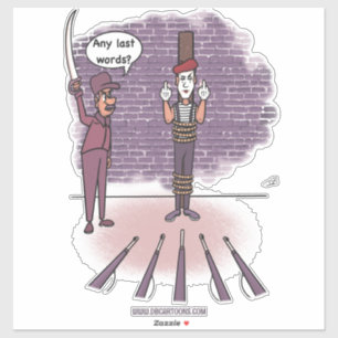 Sticker Coupe Personnalisé derniers Mots