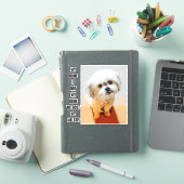 Sticker Coupe Personnalisé Pour Chien Malshi (Couverture iPad)