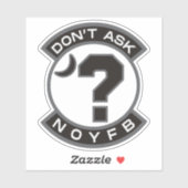 Sticker Coupe personnalisée "NOYFB" (Feuille)