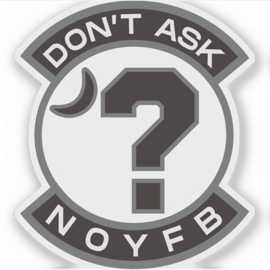 Sticker Coupe personnalisée "NOYFB" (Devant)