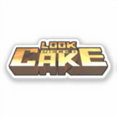Sticker couper un gâteau (Recto)