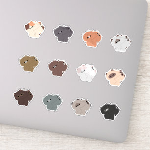 Sticker Couple de chats