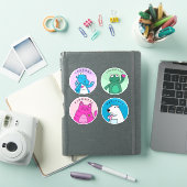 Sticker "Courage Badges" (Couverture iPad)