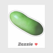 Sticker Courge verte (Melon d'hiver) (Feuille)