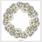 Sticker Couronne d'Hydrangea (Feuille)