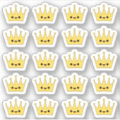 Sticker Couronne Mignonne Kawaii Décoration de Planner Buj (Devant)