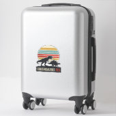 Sticker Cousinsaurus Rex Funny Dinosaur Vintage Shirt Desi (Sur valise)