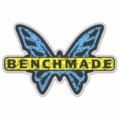 Sticker Couteaux à Benchmade Retro Batman Papillon (Devant)