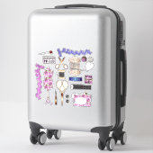 Sticker couture couture couture couture couture (Sur valise)