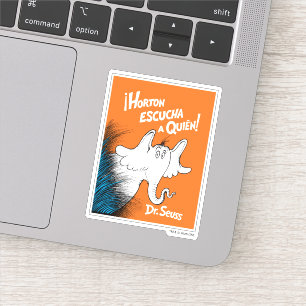 Sticker Couverture de livre espagnole Horton Escucha A Qui
