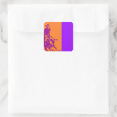 Sticker Cowboy Coupe Cheval Pop-Art Ranch Purple (Sac)