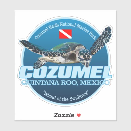 Sticker Cozumel (DD2) (Feuille)
