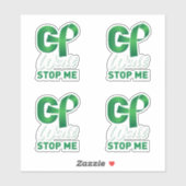 Sticker CP ne m'arrêtera pas Cerebral Palsy Support (Feuille)