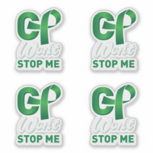 Sticker CP ne m'arrêtera pas Cerebral Palsy Support