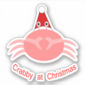 Sticker Crabe de Noël (Devant)
